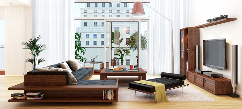 4 xu hướng thiết kế nội thất phòng khách đẹp, đơn giản mà hiện đại năm 2018