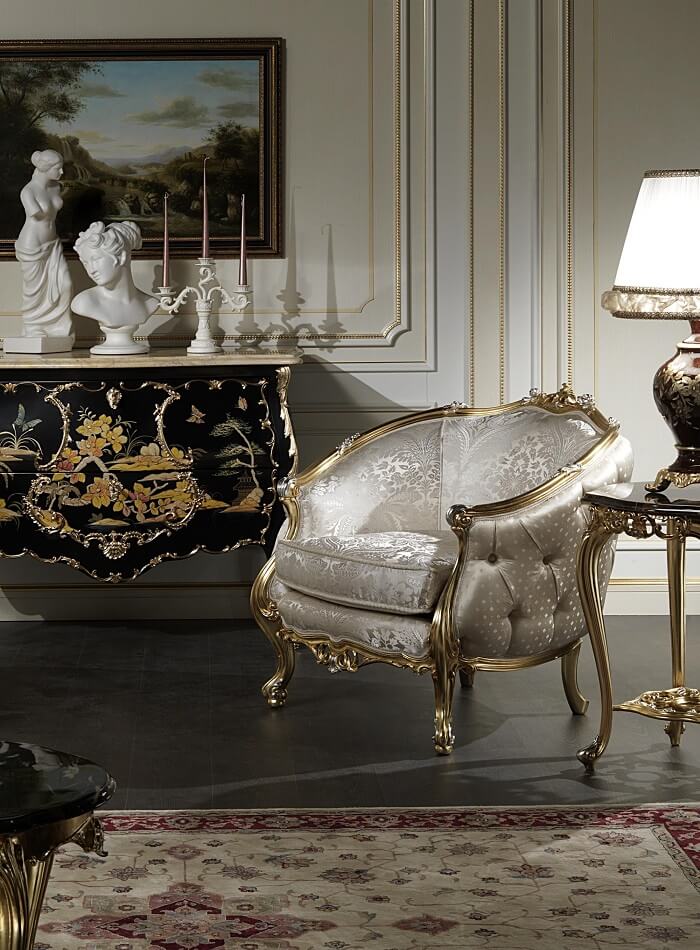 nội thất luxury cổ điển