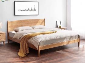 +3 Mẫu giường gỗ sồi 1m8 đẹp nhất 2022