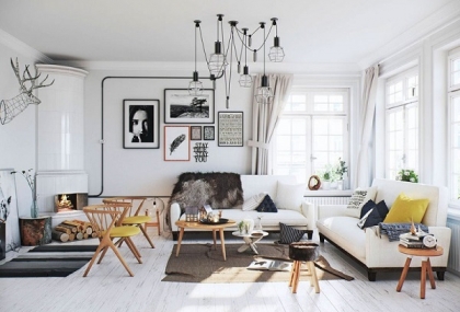 Thiết kế nội thất Scandinavian