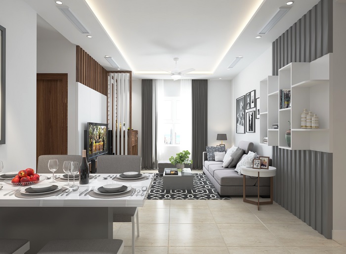 34 mẫu thiết kế nội thất căn hộ chung cư cao cấp đẹp mĩ mãn tại Hà Nội cập nhật mới nhất 2021