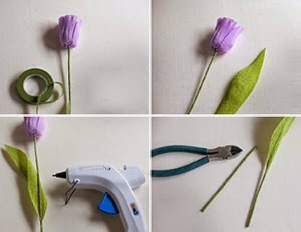Bạn thực hiện các bước tương tự cho những bông hoa khác. 