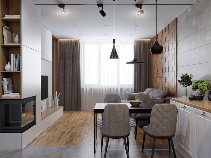 Thiết kế nội thất chung cư 55m2 năm 2024 đã thực sự khiến cho các chuyên gia nội thất phải trầm trồ. Với các mẫu thiết kế không gian hiện đại và tối ưu hóa chức năng, nội thất chung cư 55m2 sẽ mang đến cảm giác rộng rãi và thoải mái cho căn hộ của bạn. Hãy để chúng tôi giúp bạn tạo ra một không gian sống đẳng cấp trong tương lai!