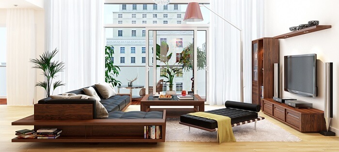 7 Xu hướng thiết kế phòng khách đẹp, đơn giản mà hiện đại năm 2020