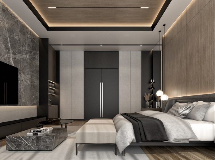 30 Mẫu thiết kế phòng ngủ đẹp cho nam  HOT TREND 2021