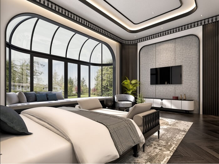 25 mẫu thiết kế nội thất phòng ngủ đẹp sang trọng nhất năm 2023  Nhà  Việt Group