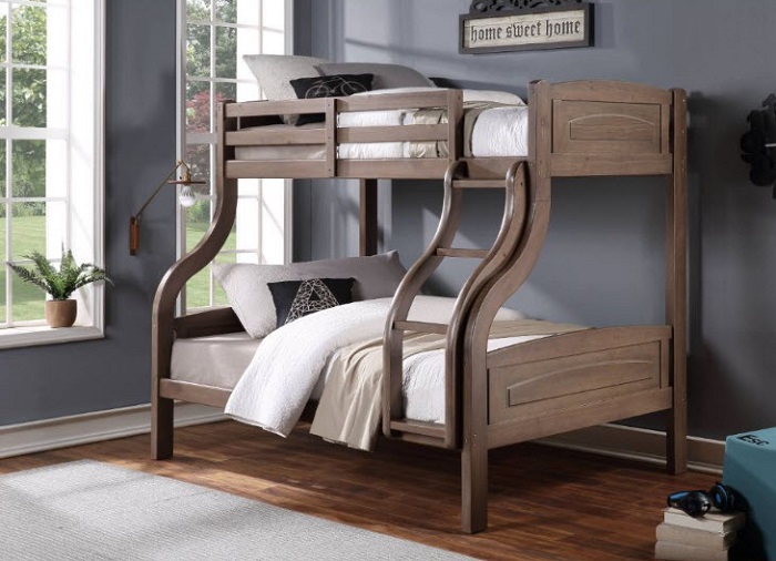 giường 2 tầng gỗ sồi Mỹ