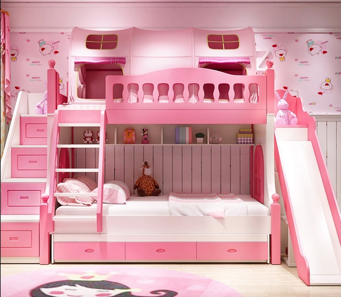 giường tầng - giải pháp cho gia đình đông con