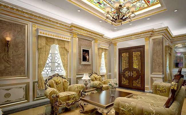 Mẫu nội thất phòng khách đẹp mang hướng cổ điển không phải ai cũng theo được vì có những tiêu chí riêng xuyên suốt trong quá trình thiết kế.
