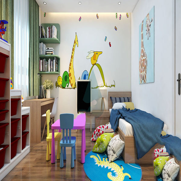 Thiết kế nội thất phòng ngủ cho trẻ