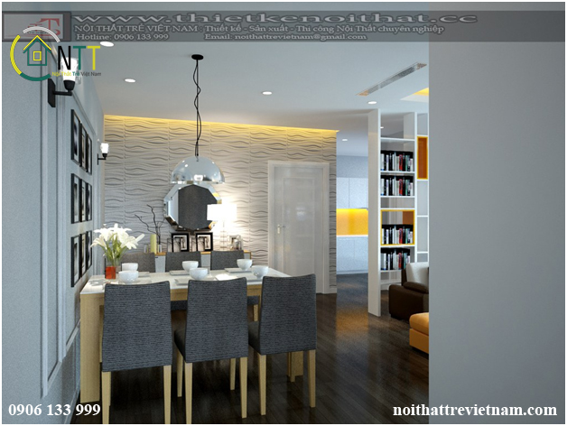 Bộ bàn ăn 6 ghế gỗ sồi tự nhiên cao cấp