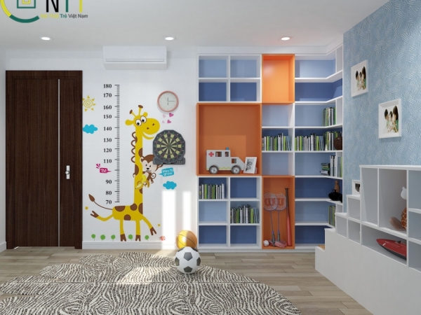 Nội thất phòng trẻ em được thiết kế sáng tạo