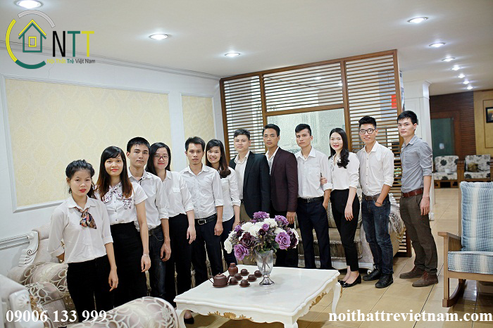Đội ngũ nhân viên nội thất trẻ Việt nam
