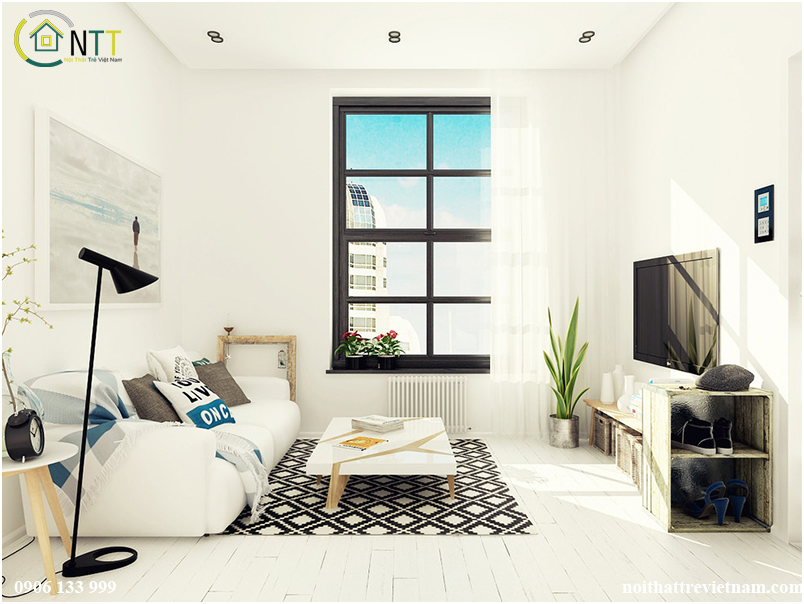 Thiết kế nội thất chung cư theo phong cách mỹ