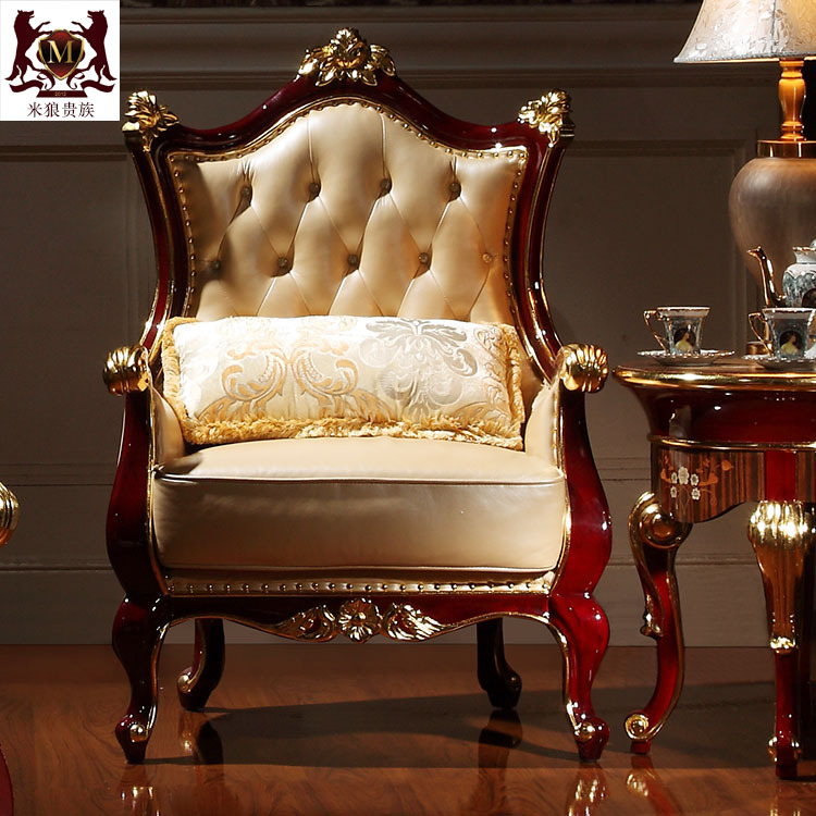Ghế uống trà được thiết kế nội thất theo phong cách châu Âu
