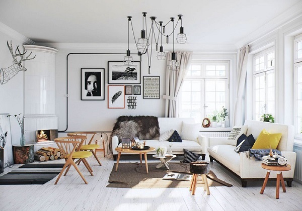 Ý tưởng thiết kế nội thất Scandinavian – Phong cách Bắc Âu thanh lịch