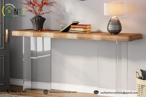 Cách bảo quản bàn console gỗ tự nhiên hiệu quả